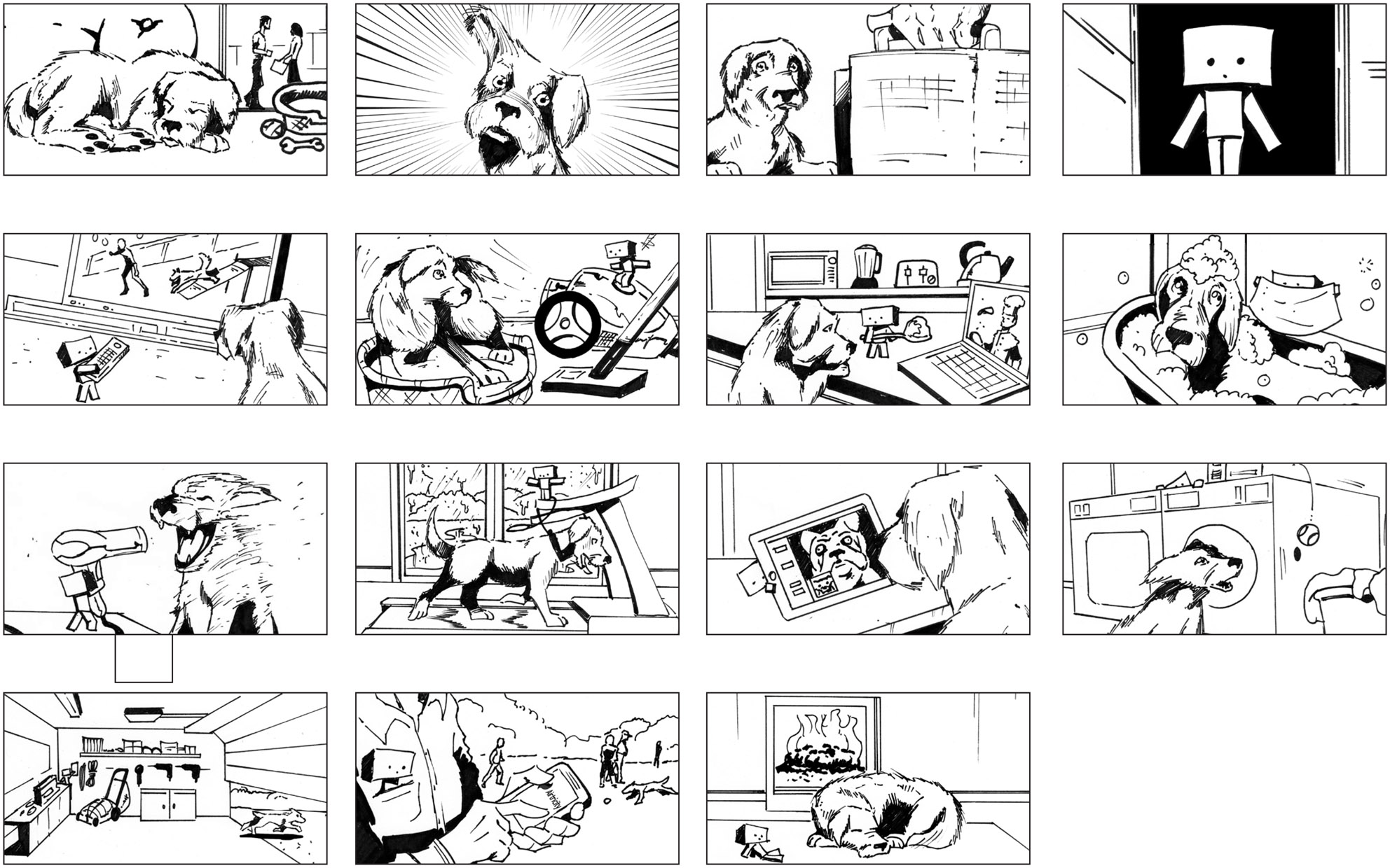 Puppet title: create a storyboard for your video author 